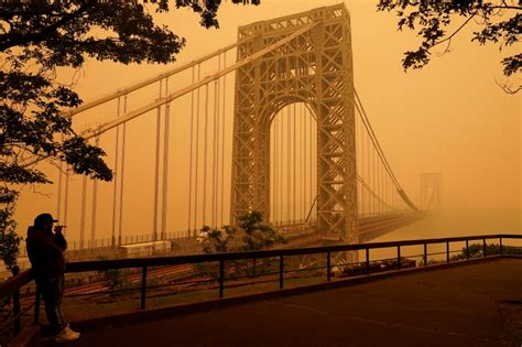 Photos: Canada wildfire smoke shrouds iconic American landmarks